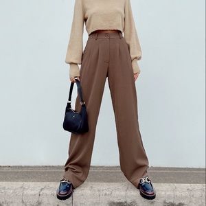Princess Polly Archer Pants in brown